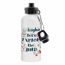 Personalised Me to You Let’s Explore the Wild Drinks Bottle Image Preview